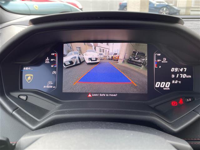 ウラカン ＬＰ５８０－２　色：ロッソマーズ　赤革シート　ハイグロスブラック２０インチＡＷ　スポーツエグゾーストシステム　フロントリフト　マグネティックサス　ＬＤＳ　ガラスエンジンフード　カーボンエンジンベイ（8枚目）