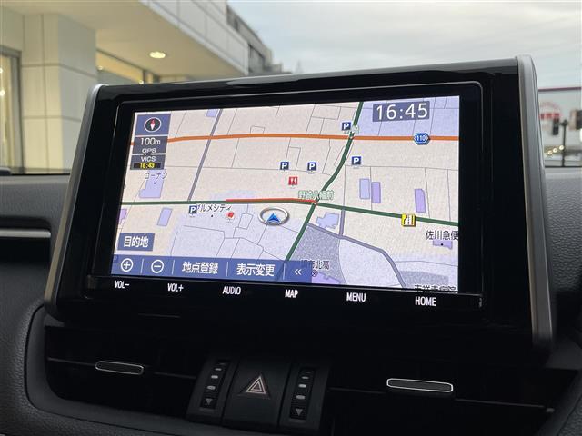 ＲＡＶ４ ハイブリッドＧ　禁煙　フルモデリスタエアロ　純正９型ナビ　ブラインドスポットモニター　パワーバックドア　ドライブレコーダー前後ステアリングヒータ―　純正１９インチアルミ　合皮シート　前席シートヒーター（3枚目）