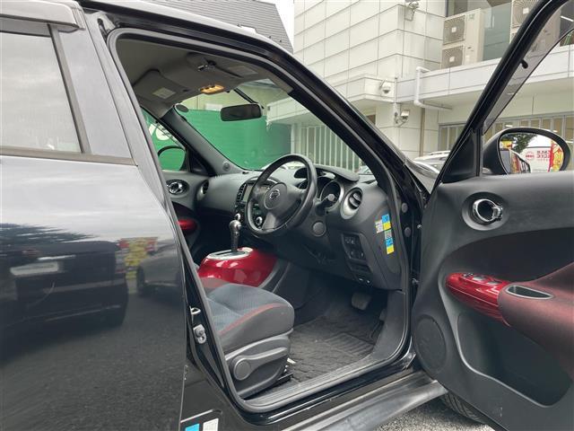 ジューク 15RX タイプV 禁煙 1オナ 7型ナビ Bカメ スマキー HID(6枚目)