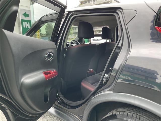 ジューク 15RX タイプV 禁煙 1オナ 7型ナビ Bカメ スマキー HID(12枚目)