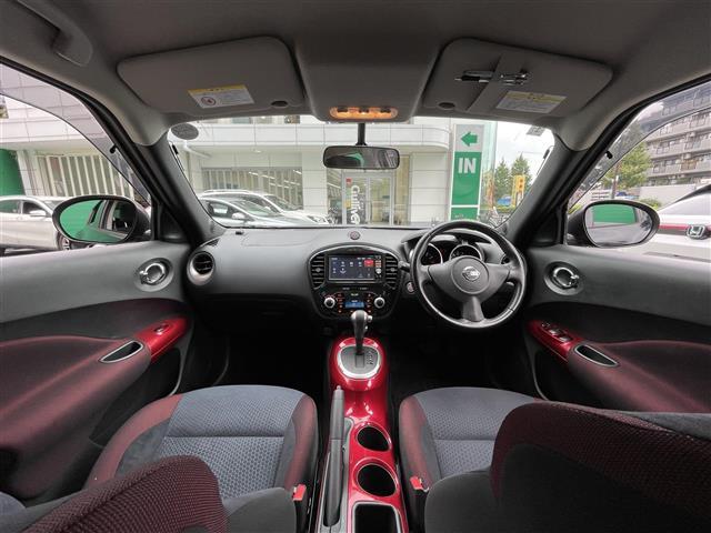 ジューク 15RX タイプV 禁煙 1オナ 7型ナビ Bカメ スマキー HID(34枚目)