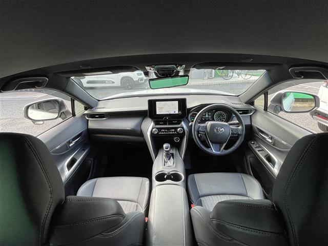 ハリアーハイブリッド G 禁煙 1オナ 8型ナビ 黒半革 衝突軽減 スマキー スマキー ETC(42枚目)