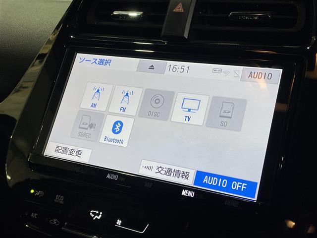 プリウス Sセーフティプラス 禁煙 純ナビ Bカメ スマキー ETC(4枚目)