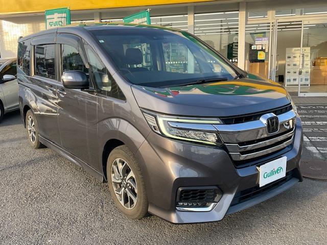 ステップワゴンスパーダ スパーダ　ホンダセンシング　９インチ純正ナビ（ＢＴ／ＵＳＢ／フルセグ／ＣＤ／ＤＶＤ／ＳＤ）　バックカメラ　フリップダウンモニター　前後ドライブレコーダーＥＴＣ　両側電動スライドドア　純正１６インチＡＷ　オートクルーズコントロール（2枚目）