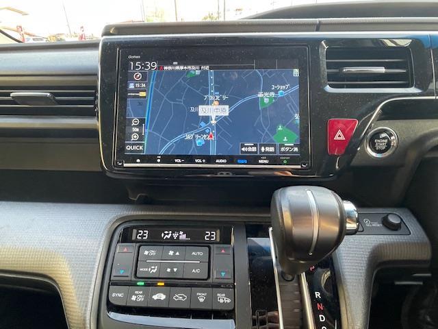 ステップワゴンスパーダ スパーダ　ホンダセンシング　９インチ純正ナビ（ＢＴ／ＵＳＢ／フルセグ／ＣＤ／ＤＶＤ／ＳＤ）　バックカメラ　フリップダウンモニター　前後ドライブレコーダーＥＴＣ　両側電動スライドドア　純正１６インチＡＷ　オートクルーズコントロール（10枚目）