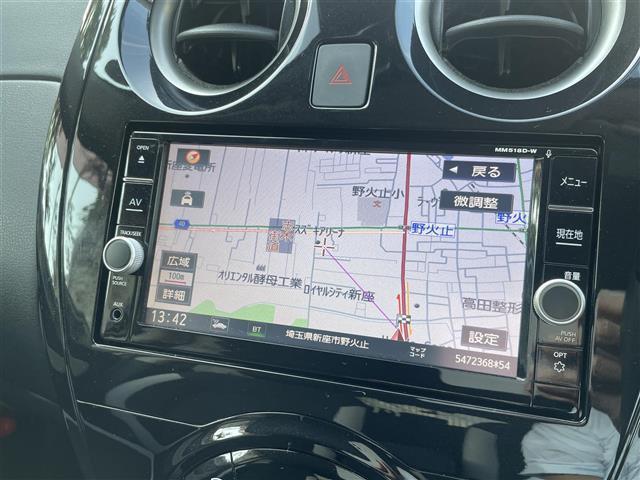 ノート e-パワー X 純メモリナビ/フルセグTV/全方位モニター/クルコン/ETC/スマートキー/LEDヘッドライト/衝突軽減ブレーキ/LDW/前後ドラレコ(6枚目)