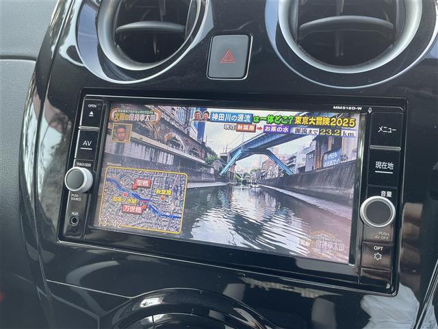 ノート e-パワー X 純メモリナビ/フルセグTV/全方位モニター/クルコン/ETC/スマートキー/LEDヘッドライト/衝突軽減ブレーキ/LDW/前後ドラレコ(7枚目)