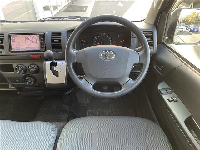 ハイエースバン ロングDX ワンオーナー/純正メモリナビTV/ETC/キーレス(3枚目)