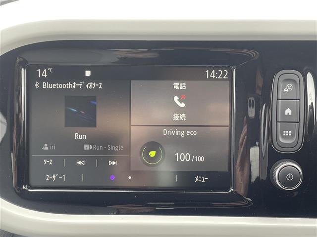 トゥインゴ インテンス　純正７インチディスプレイオーディオ／ＡｐｐｌｅＣａｒＰｌａｙ／ＡｎｄｒｏｉｄＡｕｔｏ／Ｂｌｕｅｔｏｏｔｈ／ＡＭ／ＦＭ／ＡＵＸ／ＵＳＢ／バックカメラ／５速ＭＴ／純正ＷＣＰ／オートクルーズコントロール（14枚目）