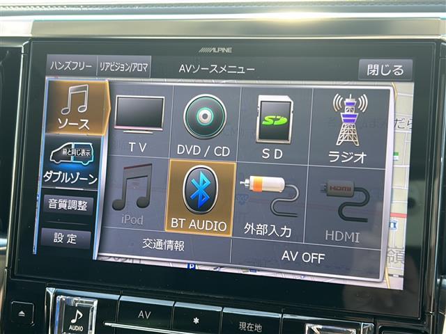 アルファード 2.5S Cパッケージ NEWSフルエアロ WORK20インチアルミホイール 社外SDナビ(アルパイン) フルセグテレビ バックカメラ ETC フリップダウンモニター(アルパイン)トゥイーター・サブウーファー(アルパイン)(3枚目)
