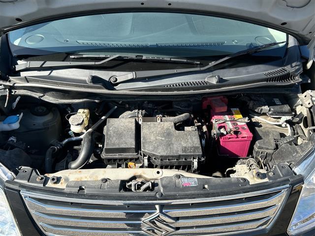 ワゴンＲ ＦＸ　社外ＳＤナビ【ＡＶＩＣ－Ｒ２７１０】　ＤＶＤ／ＦＭ／ＡＭ／ワンセグ　スタッドレスタイヤ付き　スペアキー　純正フロアマット　アイドリングストップ　保証書　取扱説明書　記録簿（39枚目）