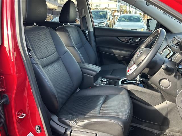 エクストレイル ２０Ｘ　ワンオーナー　４ＷＤ　アイドリングストップ　Ｂｌｕｅｔｏｏｔｈ　フルセグＴＶ　ＥＴＣ　バックカメラ　前後コーナーセンサー　社外レーダー　前後ドライブレコーダー　全席シートヒーター　２０インチ社外アルミ（19枚目）