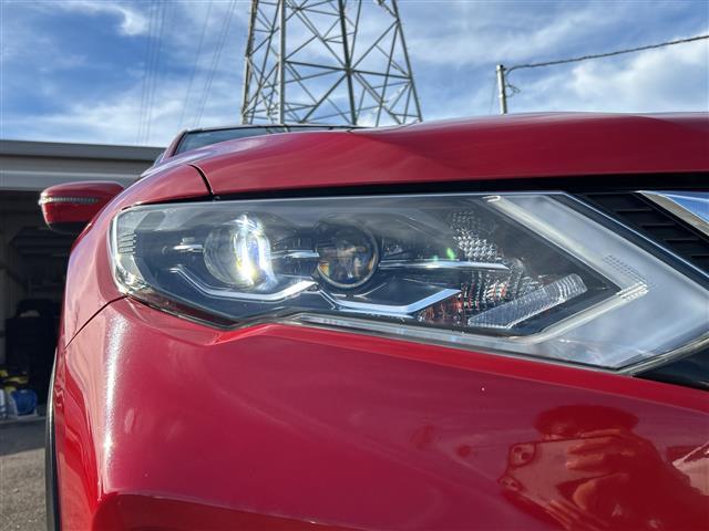 エクストレイル ２０Ｘ　ワンオーナー　４ＷＤ　アイドリングストップ　Ｂｌｕｅｔｏｏｔｈ　フルセグＴＶ　ＥＴＣ　バックカメラ　前後コーナーセンサー　社外レーダー　前後ドライブレコーダー　全席シートヒーター　２０インチ社外アルミ（36枚目）