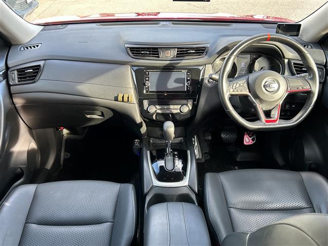 エクストレイル ２０Ｘ　ワンオーナー　４ＷＤ　アイドリングストップ　Ｂｌｕｅｔｏｏｔｈ　フルセグＴＶ　ＥＴＣ　バックカメラ　前後コーナーセンサー　社外レーダー　前後ドライブレコーダー　全席シートヒーター　２０インチ社外アルミ（42枚目）