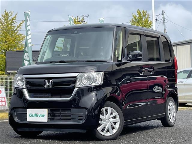 Ｎ－ＢＯＸ Ｇ・Ｌターボホンダセンシング　純正ナビ　フルセグＴＶ　レーンキープアシスト　ディスタンススイッチ　横滑り防止装置　プリクラッシュセーフティ　アイドリングストップ　ＥＴＣ　純正フロアマット　前席シートヒーター　両側パワースライドドア（2枚目）