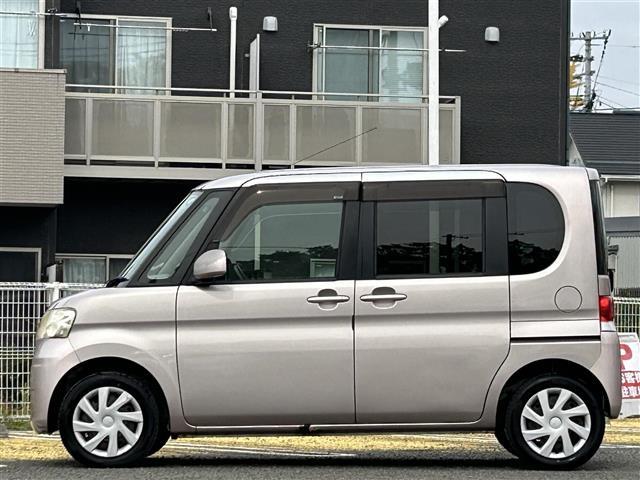 タント Xスペシャル 純正オーディオ 純正フロアマット AM/FM/CD/AUX スペアキー×1 片側スライドドア ハロゲンライト(6枚目)