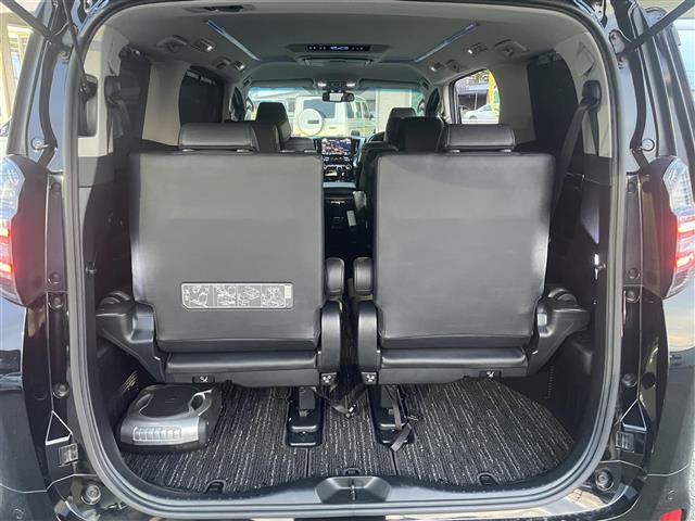 ヴェルファイアハイブリッド ZR Gエディション レーダークルーズコントロール 後席フリップダウン式モニター モデリスタエアロ テレビユーティリティー 純正スタートスターター コーナーセンサー アルパインナビ パワーシート 3列シート レザーシート(32枚目)