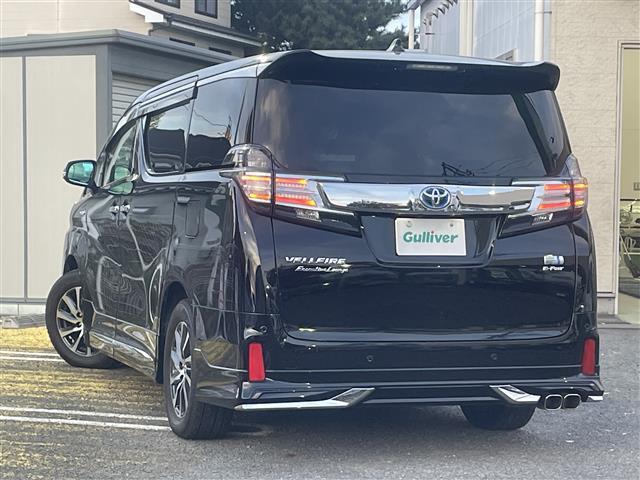 ヴェルファイアハイブリッド ZR Gエディション レーダークルーズコントロール 後席フリップダウン式モニター モデリスタエアロ テレビユーティリティー 純正スタートスターター コーナーセンサー アルパインナビ パワーシート 3列シート レザーシート(43枚目)