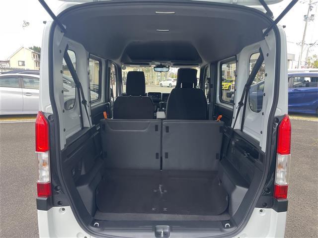 N-VAN L・ホンダセンシング ワンオーナー 純正アドバンスルームミラー 純正運転席用防水シートカバー 純正ディスプレイオーディオ 純正ラゲージマット 純正フロアカーペット 純正ルーフコンソール 純正ドアバイザー 純正ETC2.0(35枚目)