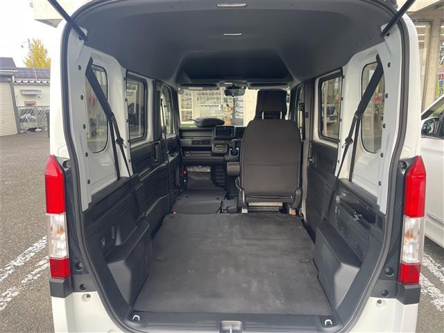 N-VAN L・ホンダセンシング ワンオーナー 純正アドバンスルームミラー 純正運転席用防水シートカバー 純正ディスプレイオーディオ 純正ラゲージマット 純正フロアカーペット 純正ルーフコンソール 純正ドアバイザー 純正ETC2.0(36枚目)