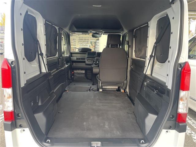 N-VAN L・ホンダセンシング ワンオーナー 純正アドバンスルームミラー 純正運転席用防水シートカバー 純正ディスプレイオーディオ 純正ラゲージマット 純正フロアカーペット 純正ルーフコンソール 純正ドアバイザー 純正ETC2.0(37枚目)
