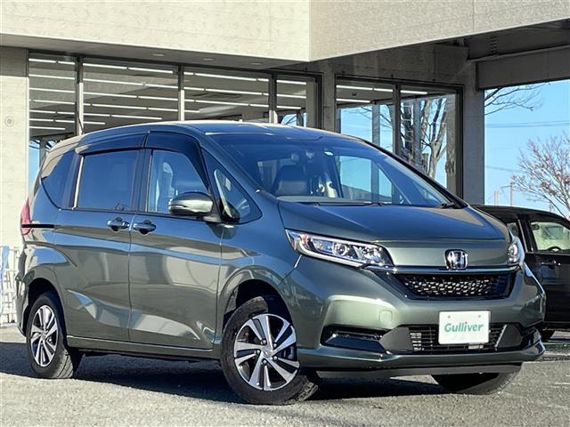 フリード+ G・ホンダセンシング 純正ナビ HondaSENSING CD/DVD/FM/AM/Bluetooth/USB レーンキープアシスト 横滑り防止装置 プリクラッシュセーフティ 前席シートヒーター 後席サンシェード有 ETC(2枚目)