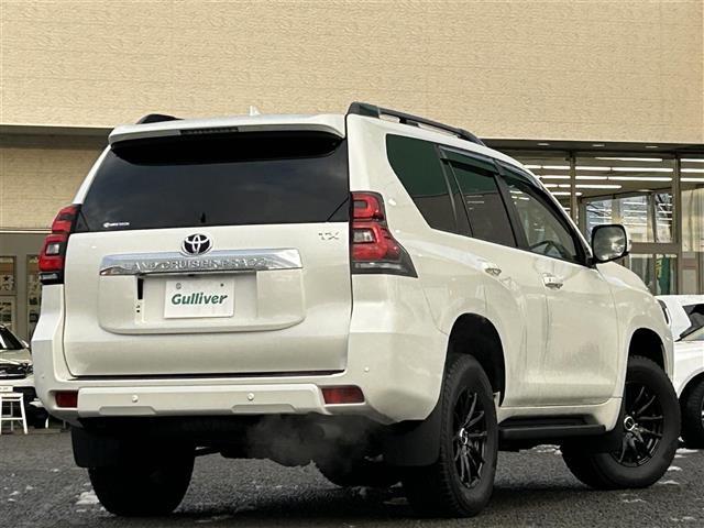 ランドクルーザープラド ＴＸ　Ｌパッケージ　ワンオーナー　純正ナビ　ＡＭ／ＦＭ／Ｂｌｕｅｔｏｏｔｈ／ＵＳＢ　Ｍｉｒａｃａｓｔ　レーダークルコン　ブラインドスポットモニター　プリクラッシュセーフティ　横滑り防止装置　オートハイビーム　純正ＡＷ夏有（7枚目）