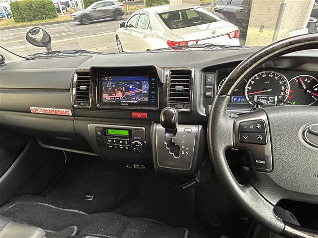 ハイエースバン スーパーGL ダークプライム 禁煙 社外ナビ 両側自動 LED ETC スマキー(28枚目)