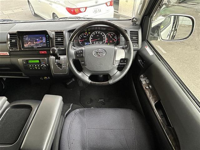 ハイエースバン スーパーGL ダークプライム 禁煙 社外ナビ 両側自動 LED ETC スマキー(42枚目)