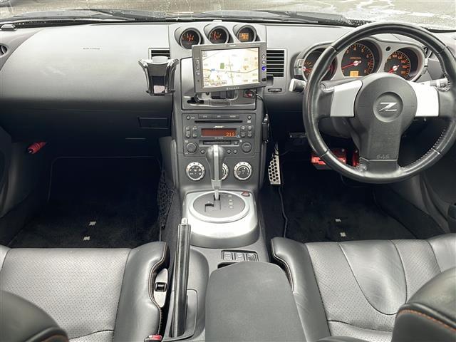 フェアレディZ バージョンT ナビゲーション フルセグテレビ CD&DVD バックカメラ キーレス 革シート BOSEサラウンド ETC キセノンヘッドライト 保証書 取扱説明書 整備手帳(21枚目)