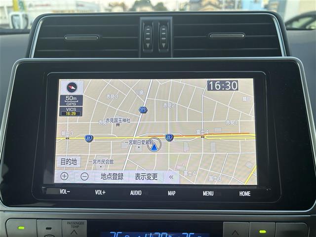 ランドクルーザープラド TX Lパッケージ ワンオーナー サンルーフ クルーズコントロール 純正SDナビ バックカメラ 純正フロアマット レザーシート シートヒーター パワーシート ビルトインETC 3列シート LED スマートキー スペアキー(3枚目)