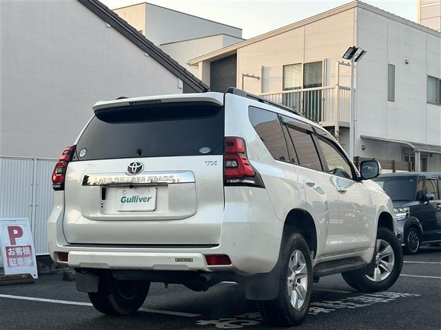 ランドクルーザープラド TX Lパッケージ ワンオーナー サンルーフ クルーズコントロール 純正SDナビ バックカメラ 純正フロアマット レザーシート シートヒーター パワーシート ビルトインETC 3列シート LED スマートキー スペアキー(35枚目)