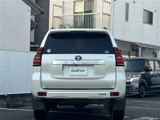ランドクルーザープラド TX Lパッケージ ワンオーナー サンルーフ クルーズコントロール 純正SDナビ バックカメラ 純正フロアマット レザーシート シートヒーター パワーシート ビルトインETC 3列シート LED スマートキー スペアキー(39枚目)
