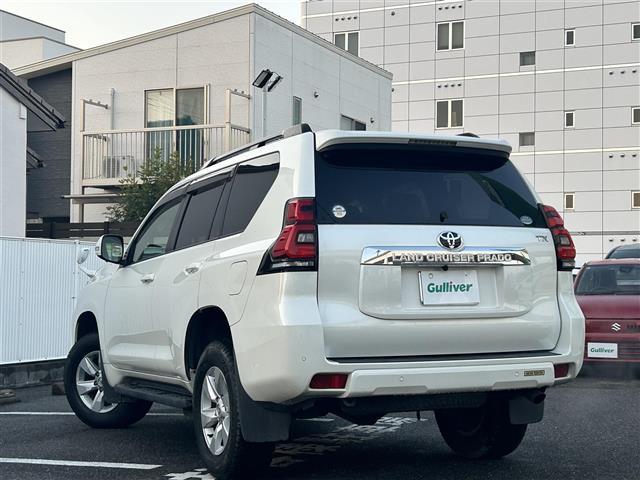 ランドクルーザープラド TX Lパッケージ ワンオーナー サンルーフ クルーズコントロール 純正SDナビ バックカメラ 純正フロアマット レザーシート シートヒーター パワーシート ビルトインETC 3列シート LED スマートキー スペアキー(43枚目)