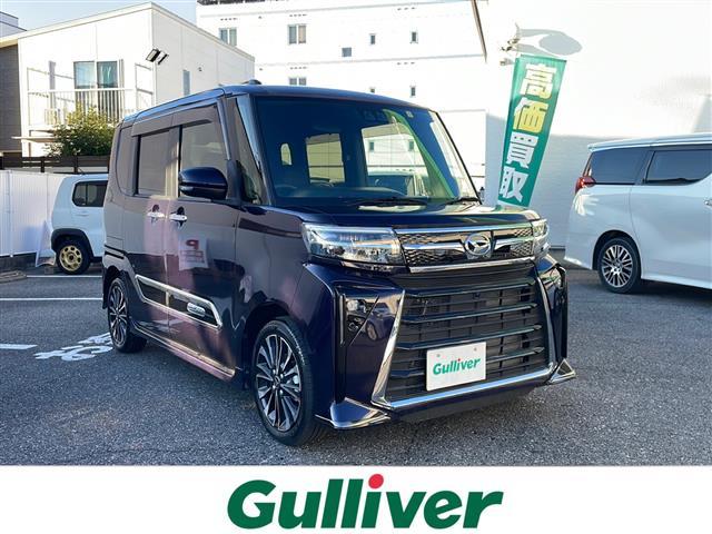 タント カスタムＲＳ　☆スマートアシスト☆両側パワースライドドア☆ビルトインＥＴＣ☆黒ハーフレザーシート☆前席シートヒーター☆横滑り防止機能☆プッシュスタート☆スマートキー☆純正フロアマット☆新車保証書☆（2枚目）