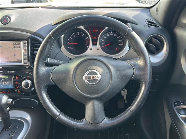 ジューク １５ＲＸ　☆ワンオーナー☆純正ＨＤＤナビ【ワンセグ・ＳＤ・ラジオ】☆バックカメラ☆ＥＴＣ☆リモコンキー☆純正フロアマット☆ドアバイザー☆新車保証書☆取扱説明書（13枚目）