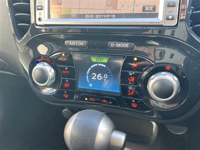 ジューク １５ＲＸ　☆ワンオーナー☆純正ＨＤＤナビ【ワンセグ・ＳＤ・ラジオ】☆バックカメラ☆ＥＴＣ☆リモコンキー☆純正フロアマット☆ドアバイザー☆新車保証書☆取扱説明書（18枚目）