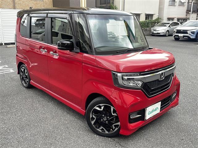 Ｎ－ＢＯＸカスタム Ｇ・Ｌターボホンダセンシング　純正８インチナビ／フルセグＴＶ／バックカメラ／ＥＴＣ／両側パワースライドドア／ハーフレザーシート／シートヒーター／ＬＥＤ／ホンダセンシング／衝突軽減ブレーキ／／クルーズコントロール／オートハイビーム（2枚目）