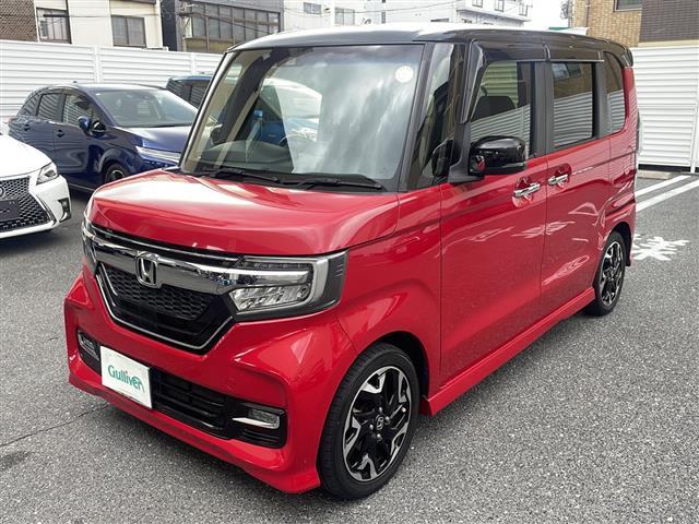 Ｎ－ＢＯＸカスタム Ｇ・Ｌターボホンダセンシング　純正８インチナビ／フルセグＴＶ／バックカメラ／ＥＴＣ／両側パワースライドドア／ハーフレザーシート／シートヒーター／ＬＥＤ／ホンダセンシング／衝突軽減ブレーキ／／クルーズコントロール／オートハイビーム（4枚目）