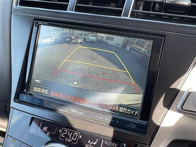 プリウスアルファ Ｇ　バックカメラ　フリップダウンモニター　ＥＴＣ（2枚目）