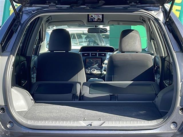 プリウスアルファ Ｇ　バックカメラ　フリップダウンモニター　ＥＴＣ（12枚目）