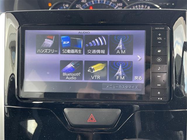 タント カスタムＲＳ　ＳＡ　ワンオーナー／純正ディーラーナビ（ＮＳＺＮ－Ｗ６４Ｄ）２０１８年製／フルセグ　ＤＶＤ　ＣＤ／バックカメラ／衝突軽減ブレーキ／両側パワースライドドア／社外ＥＴＣ／純正アルミホイール（9枚目）