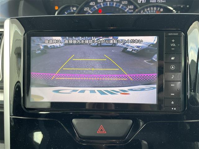 タント カスタムＲＳ　ＳＡ　ワンオーナー／純正ディーラーナビ（ＮＳＺＮ－Ｗ６４Ｄ）２０１８年製／フルセグ　ＤＶＤ　ＣＤ／バックカメラ／衝突軽減ブレーキ／両側パワースライドドア／社外ＥＴＣ／純正アルミホイール（10枚目）