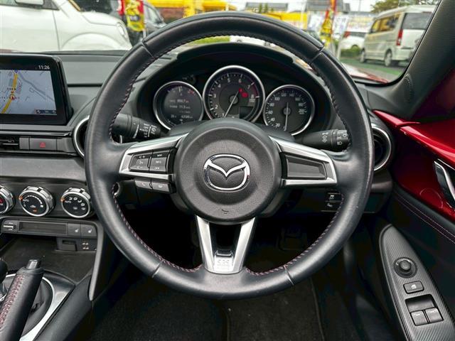 ロードスターＲＦ Ｓ　◆純正マツダコネクトナビ【ＤＶＤ／ＣＤ／地デジ／Ｂｌｕｅｔｏｏｔｈ】◆バックカメラ◆セーフテパッケージ◆ブラインドスポットモニター◆ＢＯＳＥサウンドシステム◆ｉ－ｓｔｏｐ◆トルセンＬＳＤ（7枚目）