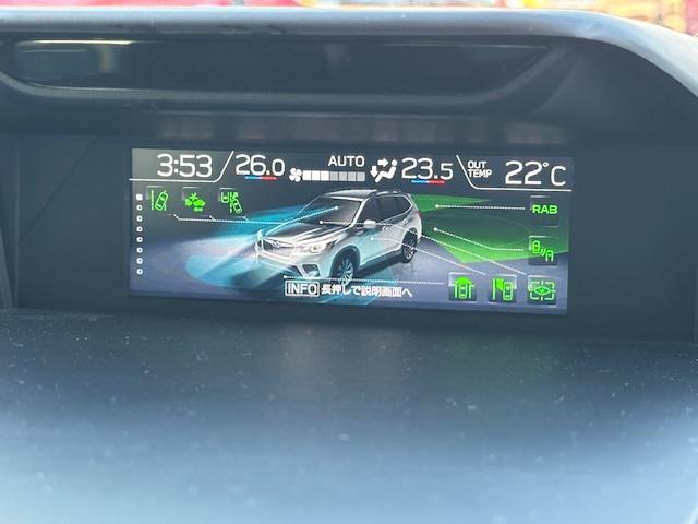 フォレスター スポーツ 純正メモリナビ ドライブレコーダー ETC フルセグTV パワーシート シートヒーター アイドリングストップ クルーズコントロール コーナーセンサー レーンキープアシスト 純正フロアマット(5枚目)