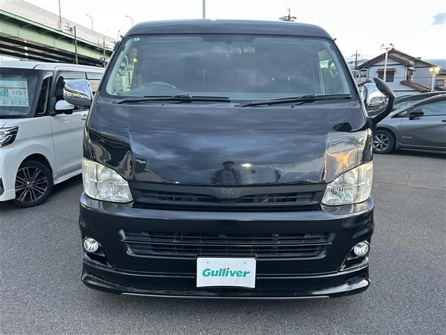 ハイエースワゴン ＧＬ　純正ＳＤナビ　アルパイン製リアモニター　左パワースライドドア　ＥＴＣ　シートカバー　社外ベットキット　ＡＣ１００Ｖ　Ｆドラレコ　社外ホイール　社外エアロＦ・Ｓ・Ｒ（13枚目）