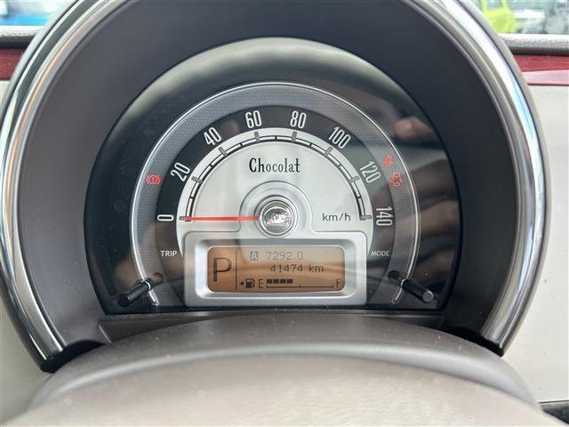 アルトラパンショコラ G 社外SDナビ Bカメラ ETC TV BT プッシュスタート アイドリングストップ ハーフレザー 純正フロアマット ドアバイザー 純正ホイール 社外ドラレコ オートライト(3枚目)