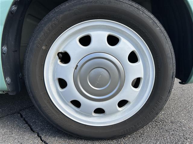 アルトラパンショコラ G 社外SDナビ Bカメラ ETC TV BT プッシュスタート アイドリングストップ ハーフレザー 純正フロアマット ドアバイザー 純正ホイール 社外ドラレコ オートライト(7枚目)