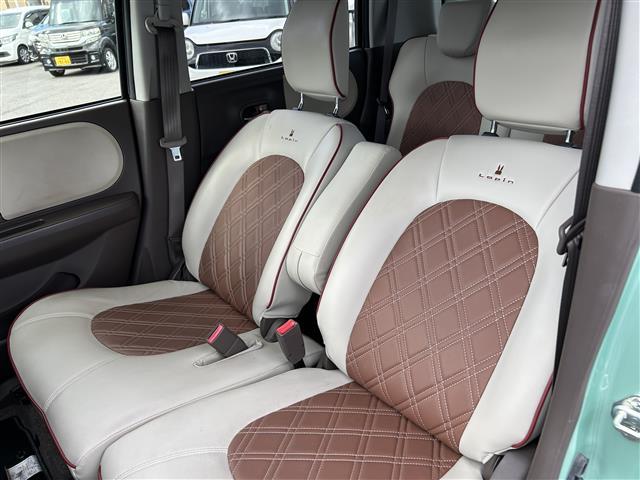 アルトラパンショコラ G 社外SDナビ Bカメラ ETC TV BT プッシュスタート アイドリングストップ ハーフレザー 純正フロアマット ドアバイザー 純正ホイール 社外ドラレコ オートライト(14枚目)