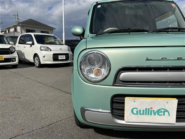 アルトラパンショコラ G 社外SDナビ Bカメラ ETC TV BT プッシュスタート アイドリングストップ ハーフレザー 純正フロアマット ドアバイザー 純正ホイール 社外ドラレコ オートライト(20枚目)